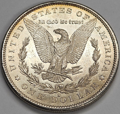 1880-S Morgan Dollar . . . . Choice Uncirculated+ Toned
