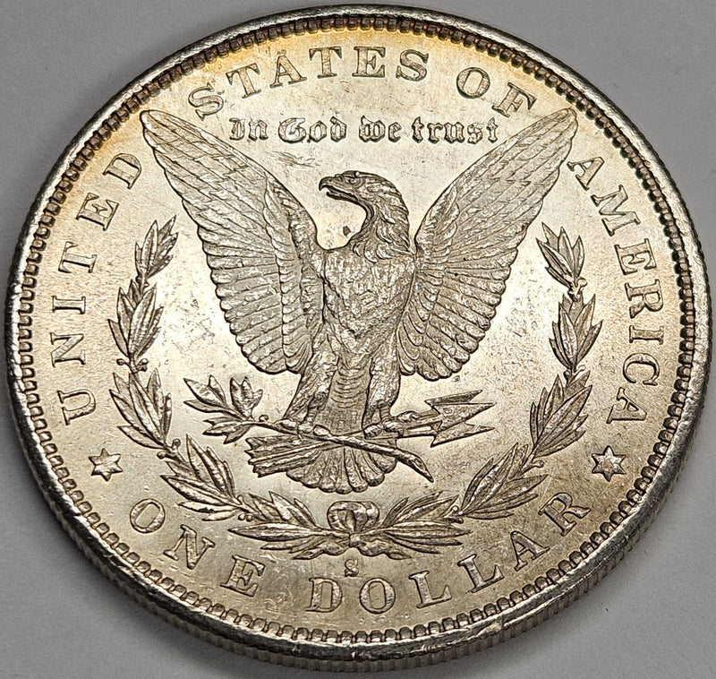 1880-S Morgan Dollar . . . . Choice Uncirculated+ Toned