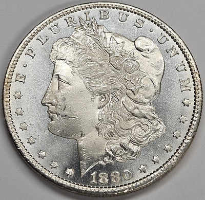 1880-S Morgan Dollar Gem Brilliant Uncirculated
