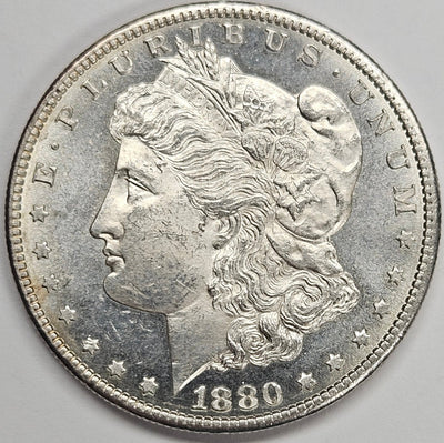 1880-S Morgan Dollar Select Brilliant Uncirculated
