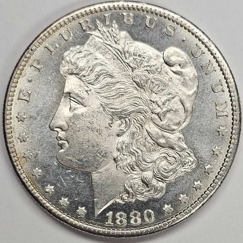 1880-S Morgan Dollar Select Brilliant Uncirculated