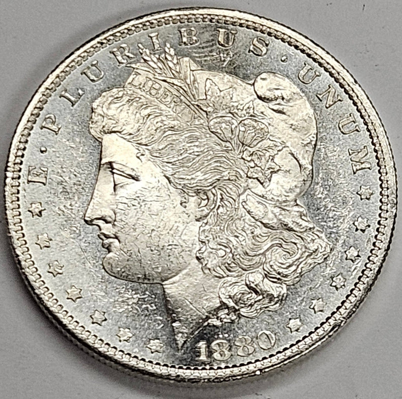 1880-S Morgan Dollar Select BU Prooflike