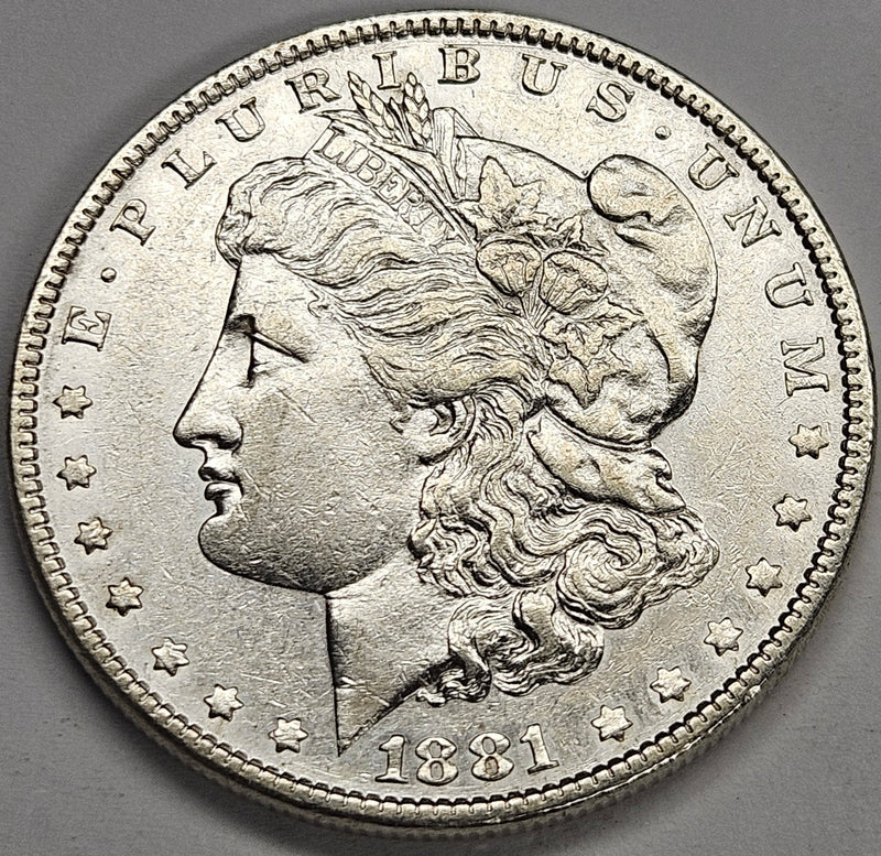 1881 Morgan Dollar . . . . About Uncirculated
