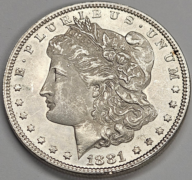 1881 Morgan Dollar . . . . Choice BU+