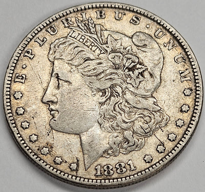 1881 Morgan Dollar Very Fine