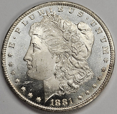 1881-CC Morgan Dollar Gem BU Prooflike