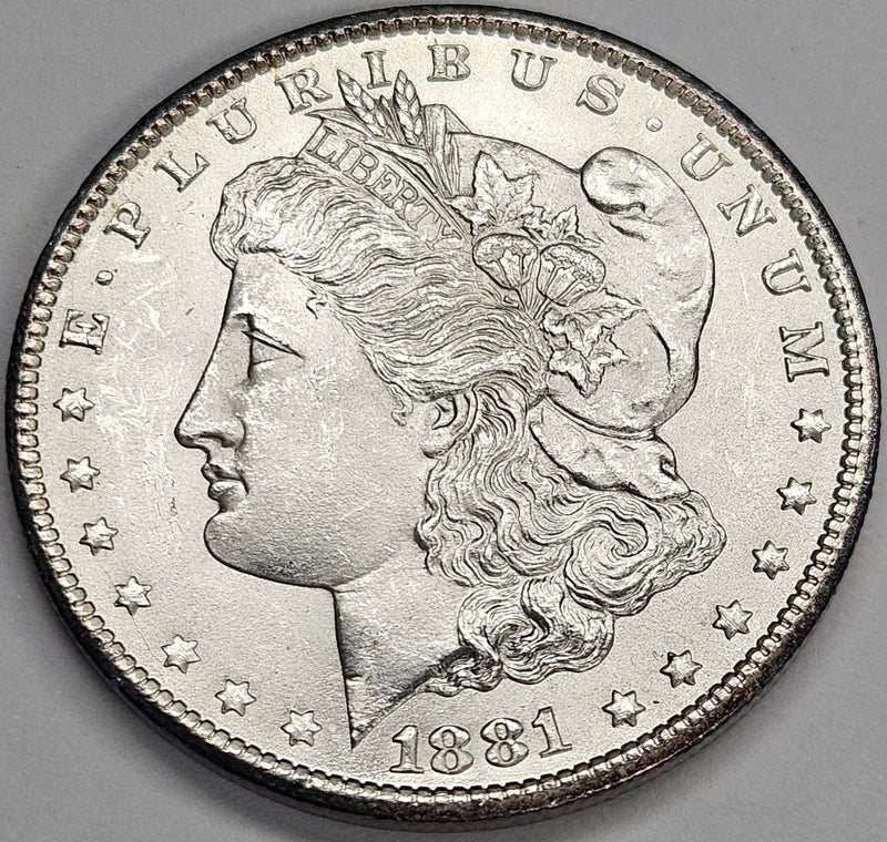 1881-CC Morgan Dollar Gem Brilliant Uncirculated