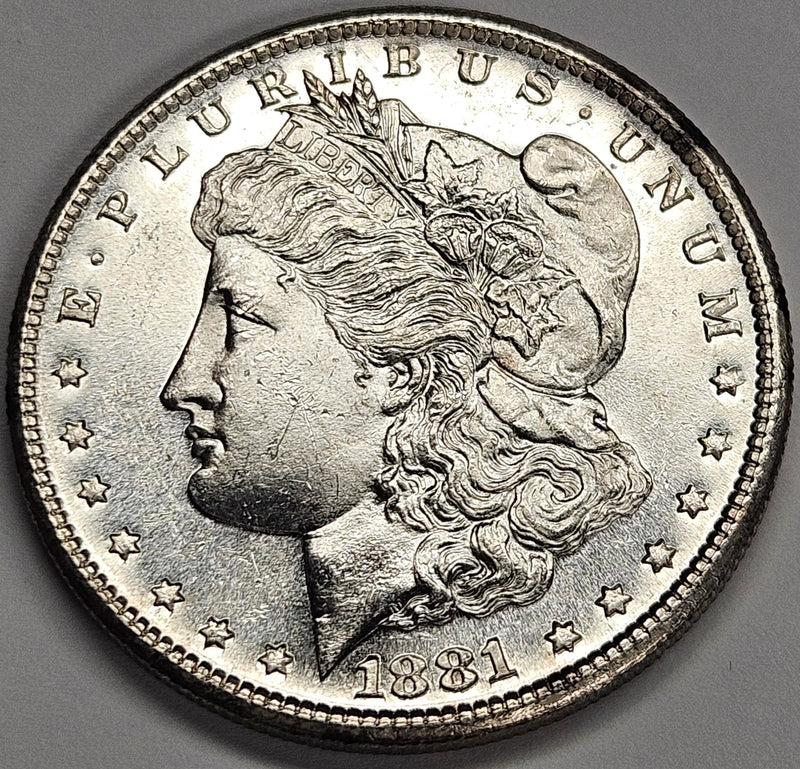 1881-S Morgan Dollar . . . . Choice BU Prooflike