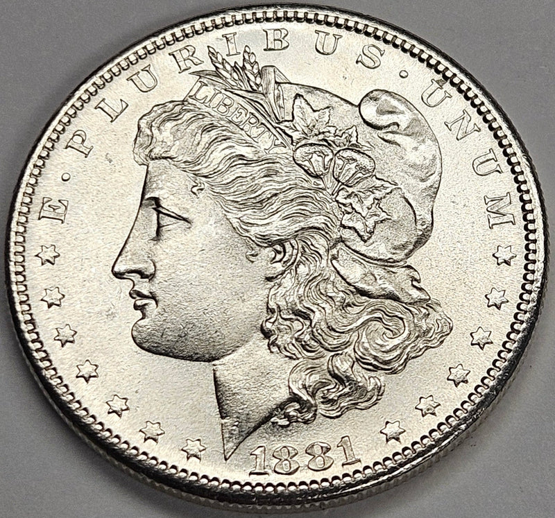 1881-S Morgan Dollar . . . . Select Brilliant Uncirculated