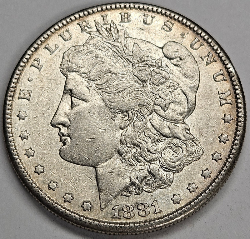 1881-S Morgan Dollar XF/AU