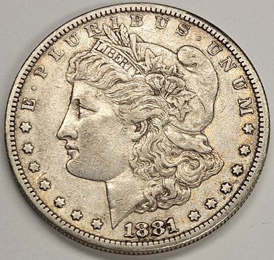 1881-S Morgan Dollar Extremely Fine