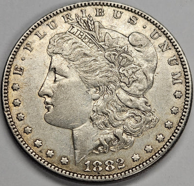 1882 Morgan Dollar About Uncirculated
