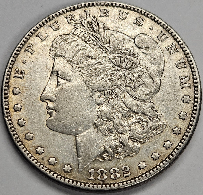 1882 Morgan Dollar About Uncirculated