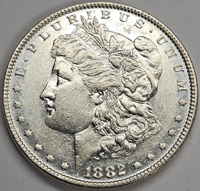 1882 Morgan Dollar Choice About Uncirculated