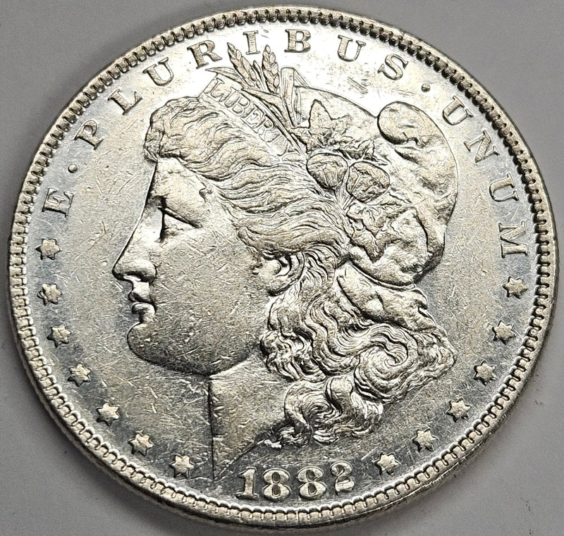 1882 Morgan Dollar Choice About Uncirculated