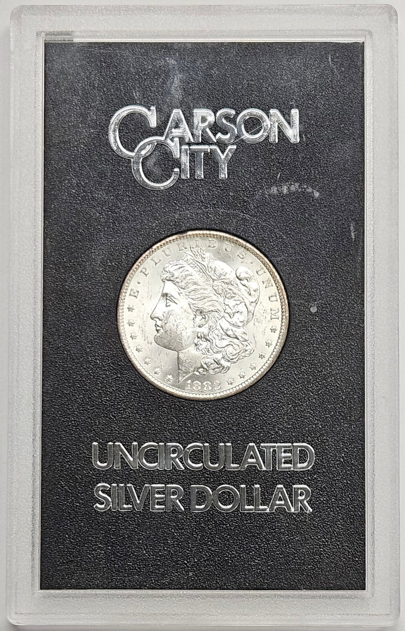 1882-CC Morgan Dollar GSA Case Choice Brilliant Uncirculated