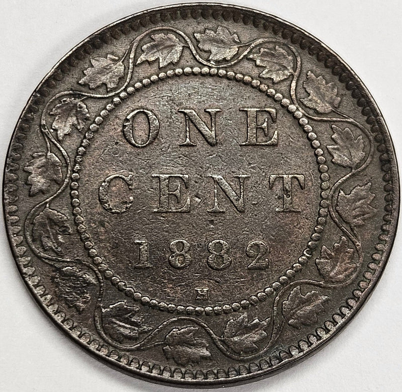 1882-H Canadian Cent Very Fine