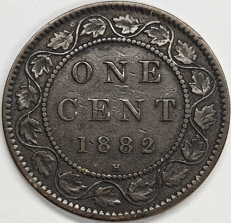 1882-H Canadian Cent Extremely Fine