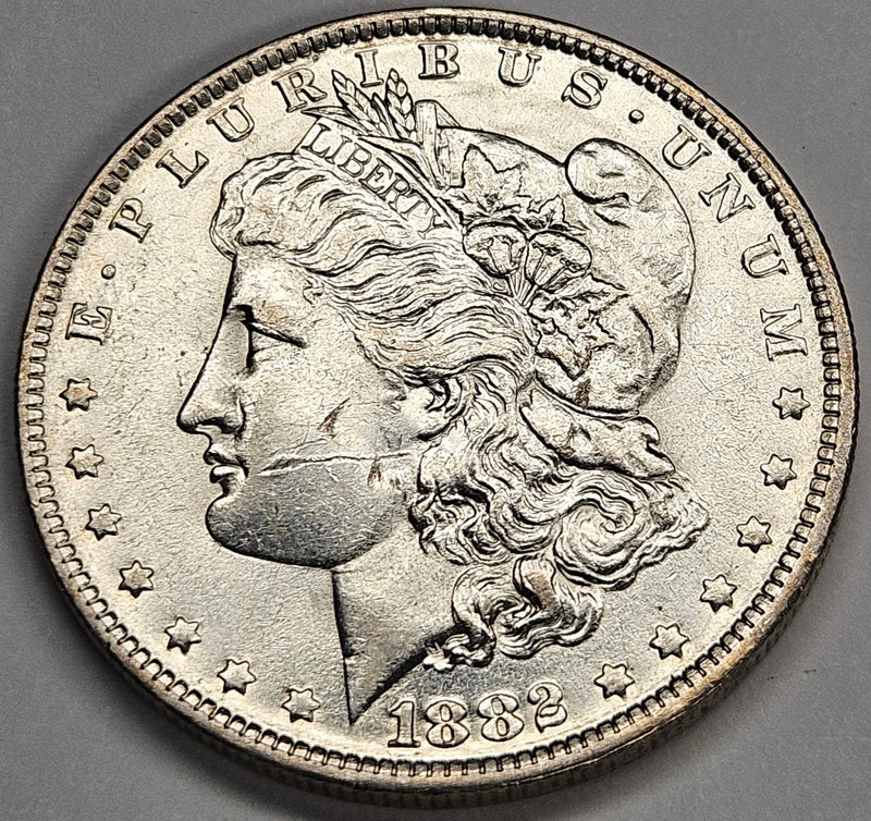 1882-O/S Morgan Dollar Select Brilliant Uncirculated