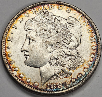 1882-O Morgan Dollar Choice About Uncirculated