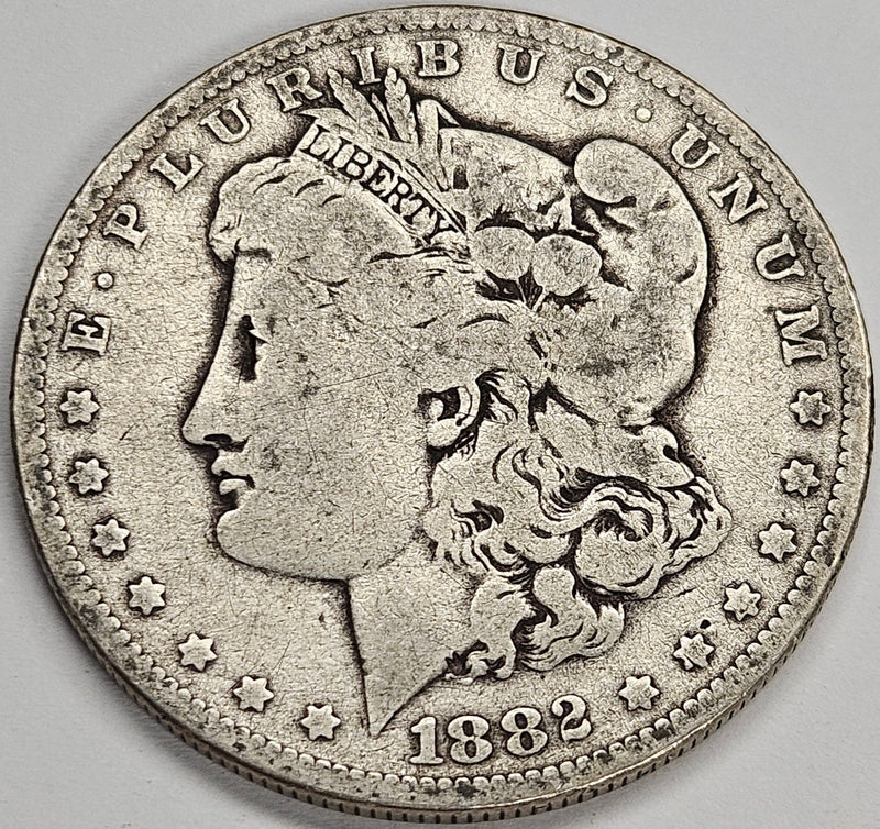 1882-O Morgan Dollar . . . . Very Good