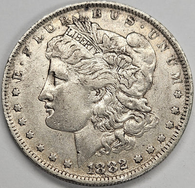1882-O/S Morgan Dollar Extremely Fine