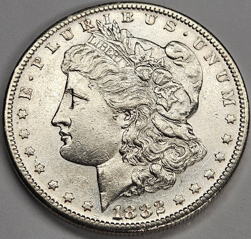 1882-S Morgan Dollar . . . . Choice About Uncirculated