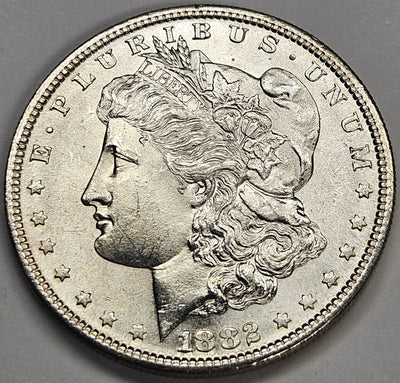 1882-S Morgan Dollar Choice Brilliant Uncirculated