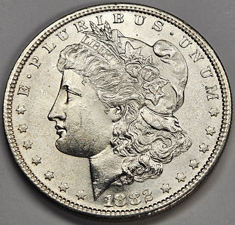 1882-S Morgan Dollar Choice Brilliant Uncirculated