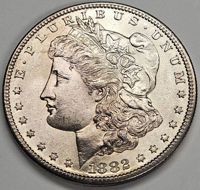 1882-S Morgan Dollar Gem Brilliant Uncirculated