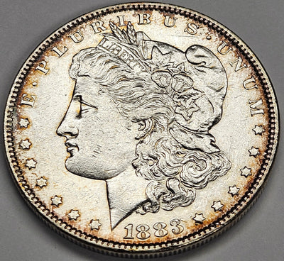 1883 Morgan Dollar Choice About Uncirculated