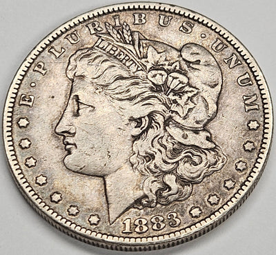 1883 Morgan Dollar VF/XF