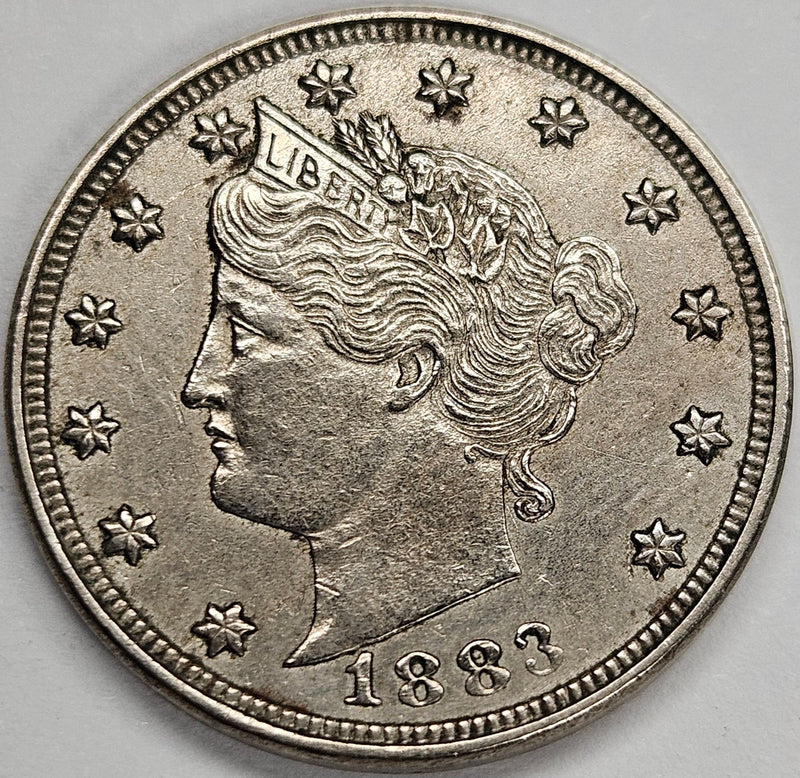1883 No CENTS Liberty Nickel . . . . BU cleaned