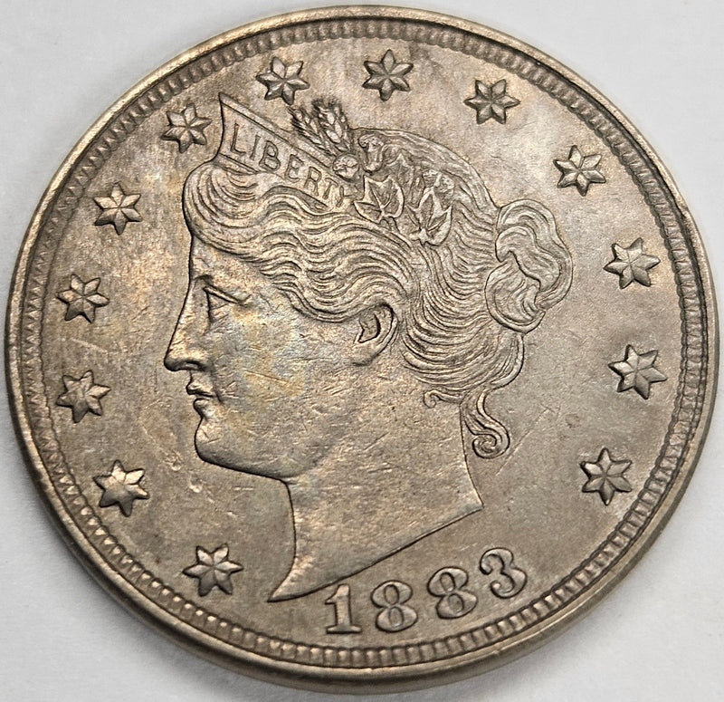 1883 No CENTS Liberty Nickel . . . . Choice Brilliant Uncirculated