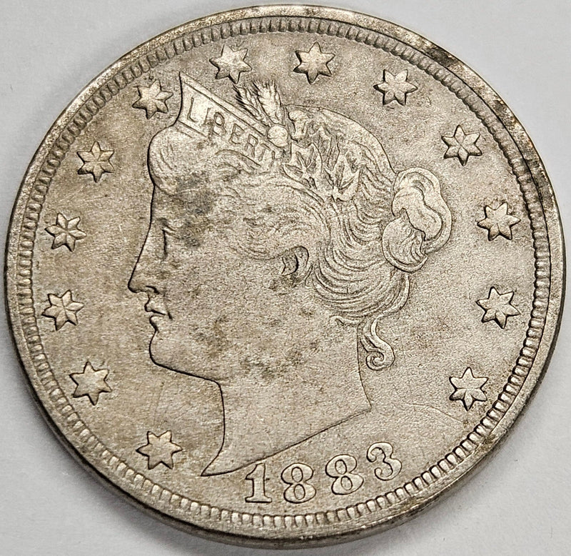 1883 No CENTS Liberty Nickel . . . . Very Fine