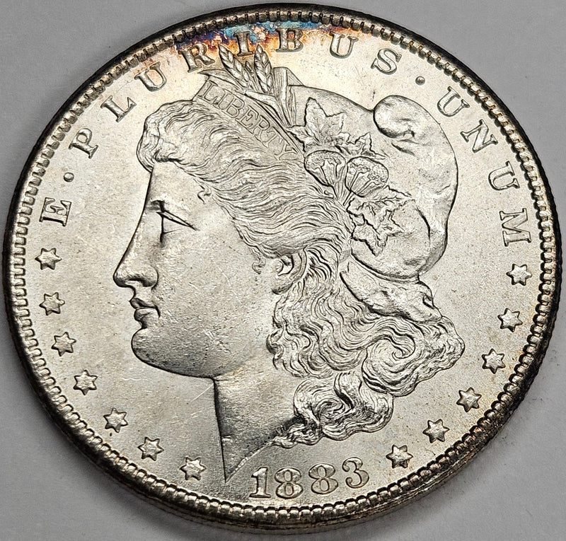 1883-CC Morgan Dollar Choice BU+