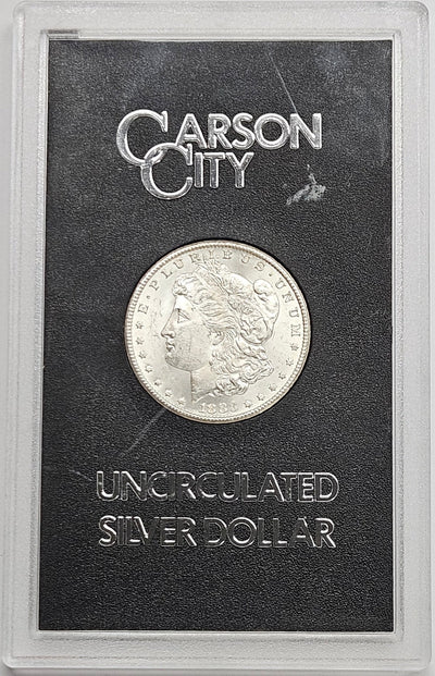 1883-CC Morgan Dollar GSA Case Select BU+