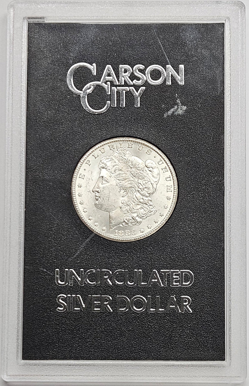1883-CC Morgan Dollar GSA Case Select BU+