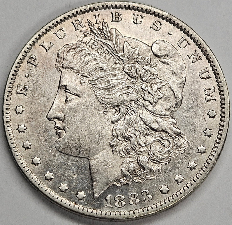 1883-O Morgan Dollar Choice AU Prooflike