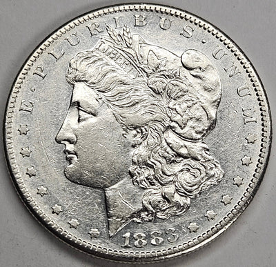1883-S Morgan Dollar Choice About Uncirculated