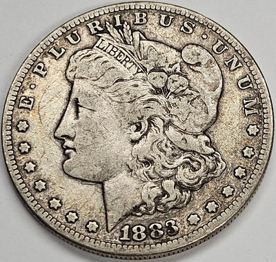 1883-S Morgan Dollar Fine/VF