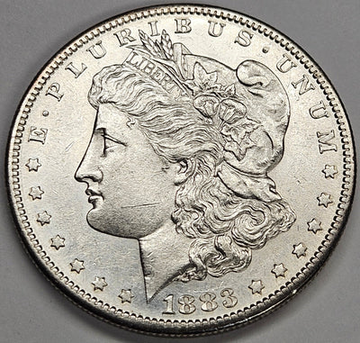 1883-S Morgan Dollar Select Brilliant Uncirculated