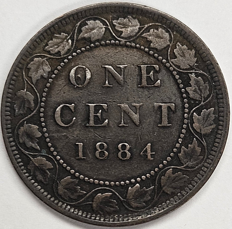1884 Canadian Cent Extremely Fine