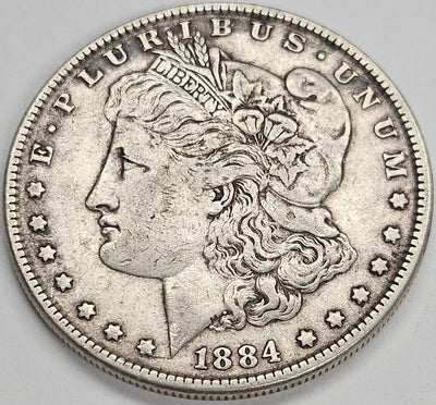 1884 Morgan Dollar VF/XF
