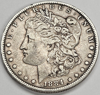 1884 Morgan Dollar Very Fine
