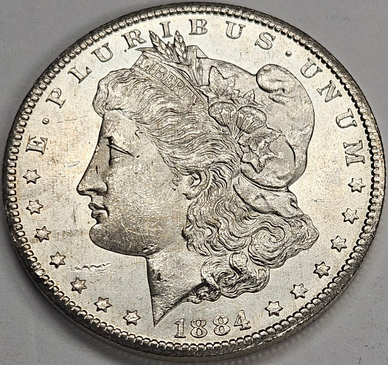 1884-CC Morgan Dollar Choice Brilliant Uncirculated