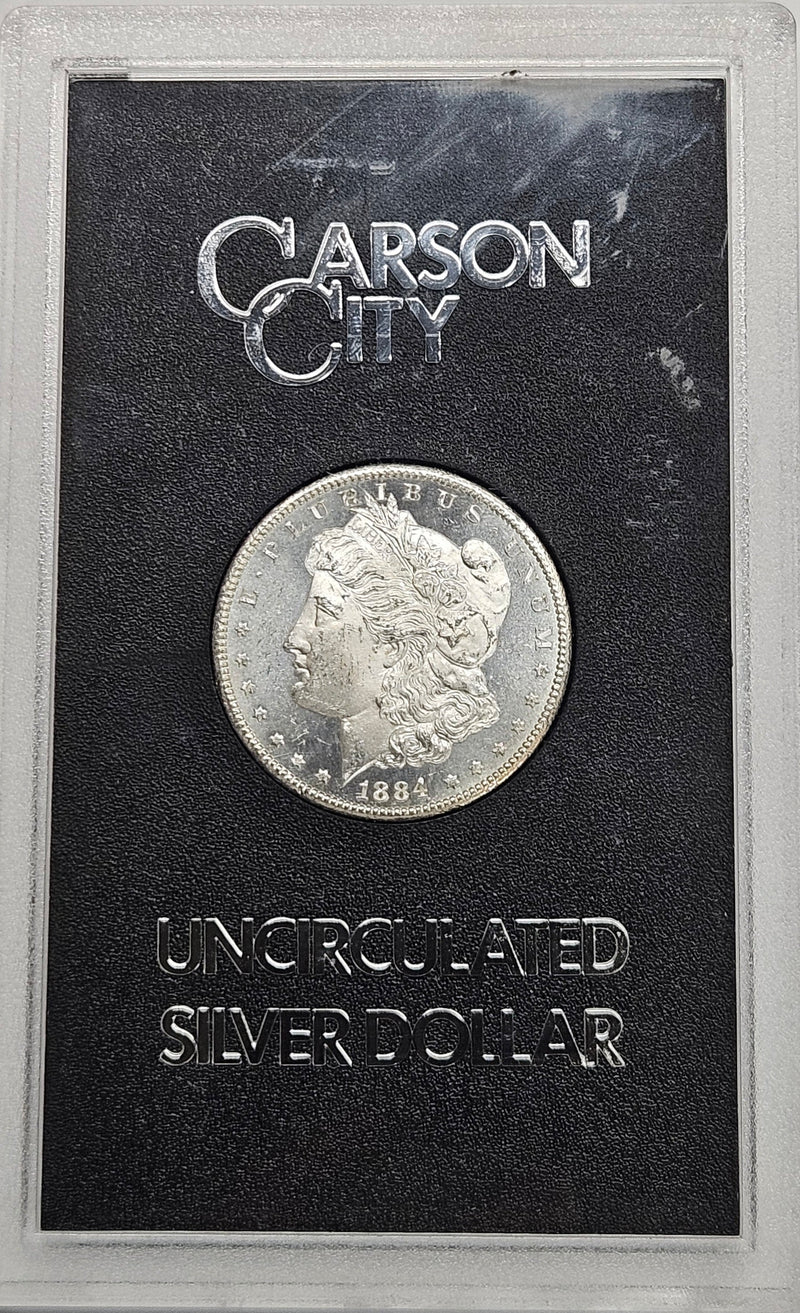 1884-CC Morgan Dollar . . . . GSA Case Choice BU+ Prooflike