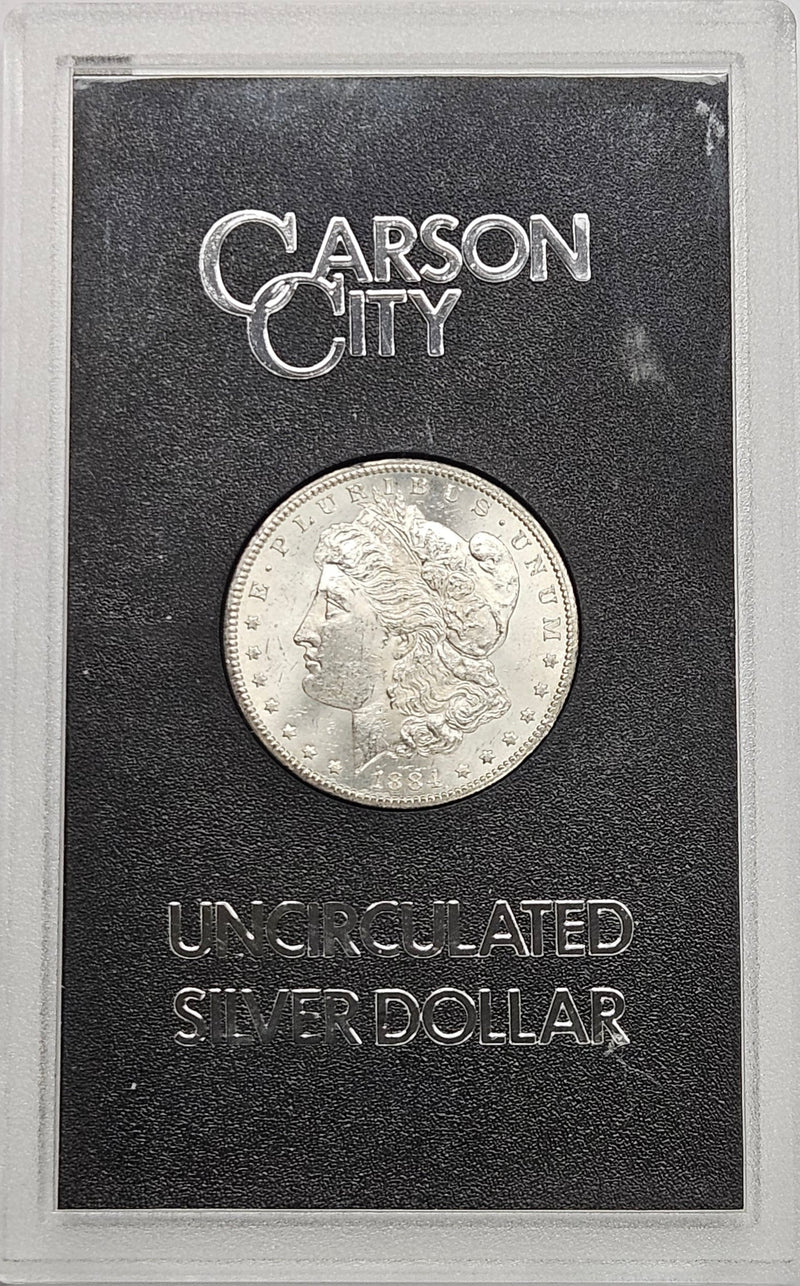 1884-CC Morgan Dollar GSA Case Select Brilliant Uncirculated