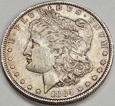1884-O Morgan Dollar Choice About Uncirculated