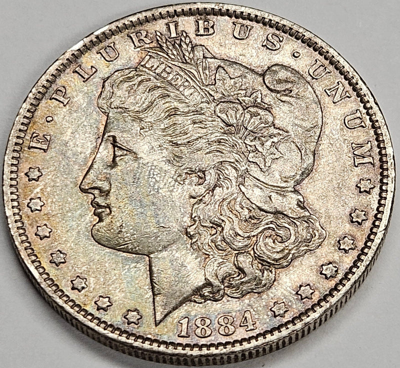 1884-O Morgan Dollar Choice About Uncirculated